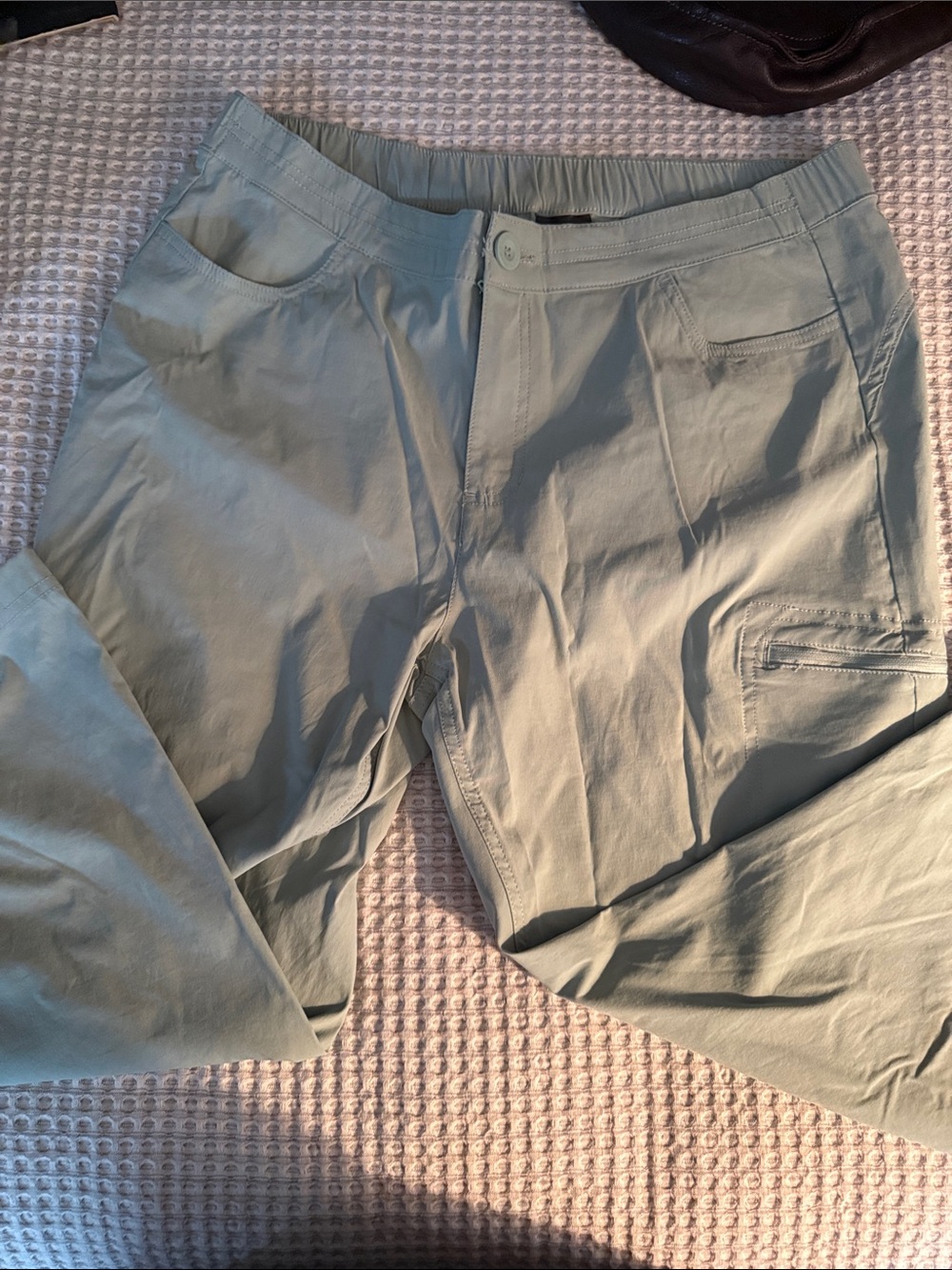 Eddie Bauer women’s Cargo Pants in Sage Green size Large